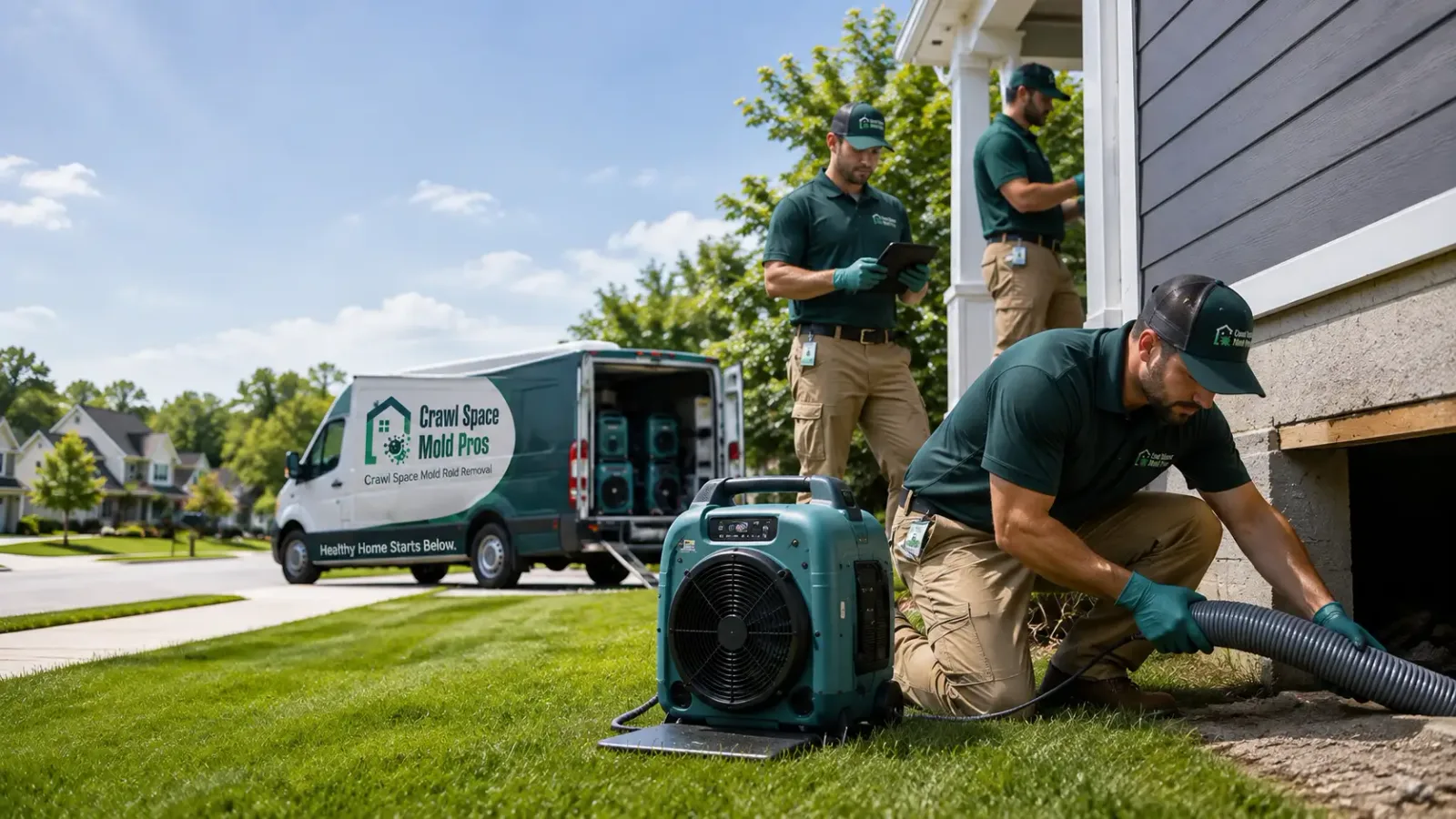 Crawl Space Mold Removal in Bland, MO